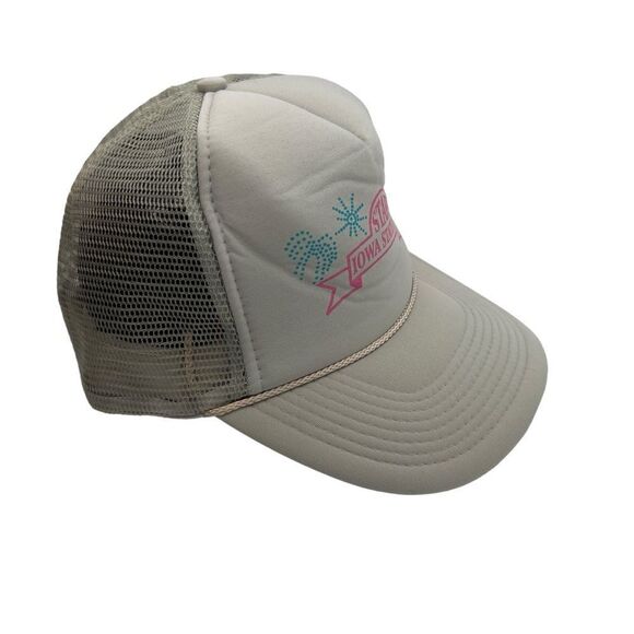 VTG 90s Iowa State Fair Foam Mesh Trucker Hat - Picture 5 of 10